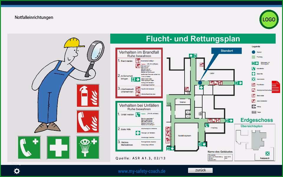 allgemeine sicherheitsunterweisung vorlage