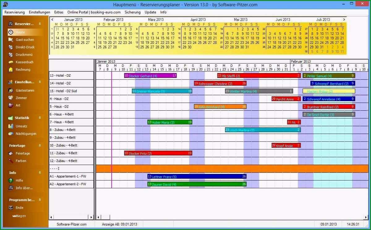 belegungsplan excel vorlage kostenlos elegant zimmerbelegungsplan erstellen und verwalten mit software