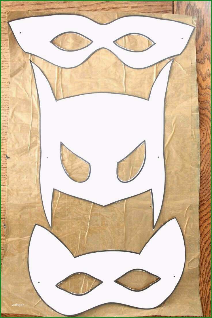 batman maske vorlage