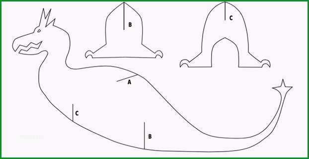 drachen basteln anleitung fuer einfache drachen aus pappe