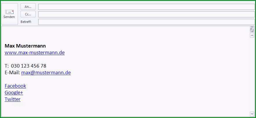 e mail signatur vorlage privat das beste von frisches e mail signatur vorlage privat