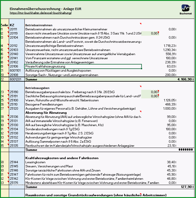 einnahmenueberschussrechnung