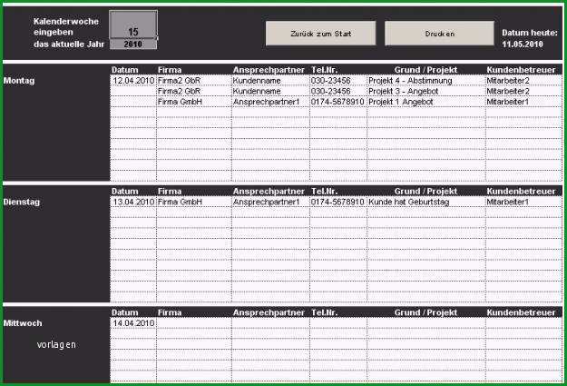 Excel Kundendatenbank