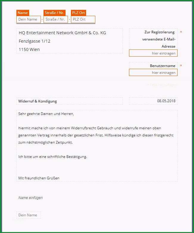 Fremdgehen69 Kuendigung Vorlage