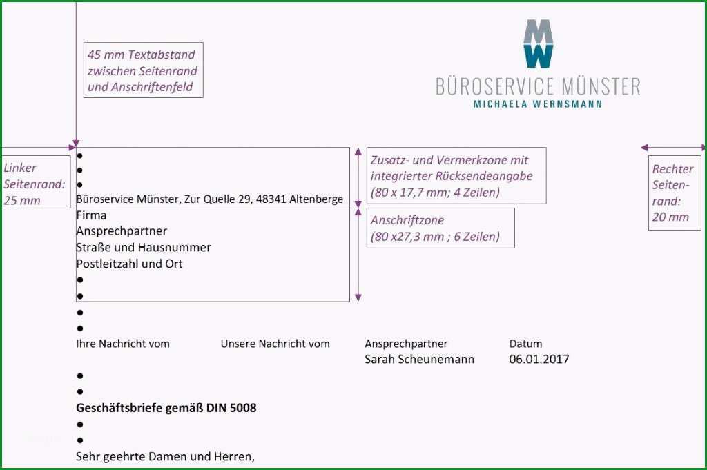 geschaftsbrief din 5008 vorlage kostenlos briefpapier nach din norm 5008 erstellen printsachen de 2