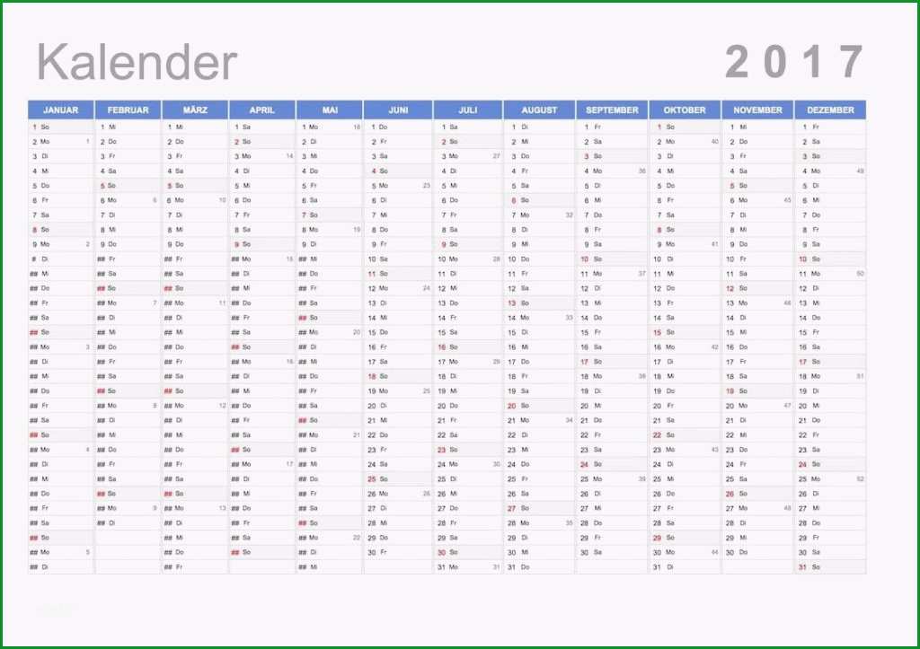 kalender 2017 schweiz mit feiertagen