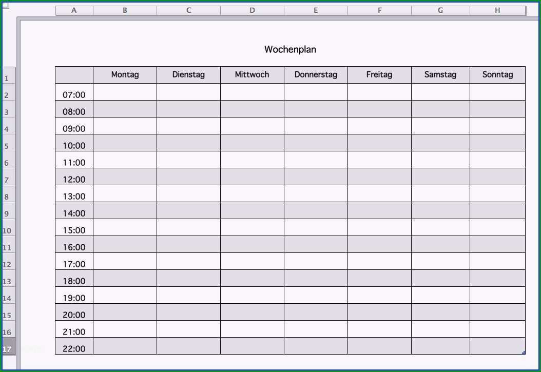 trainingsplan erstellen vorlage