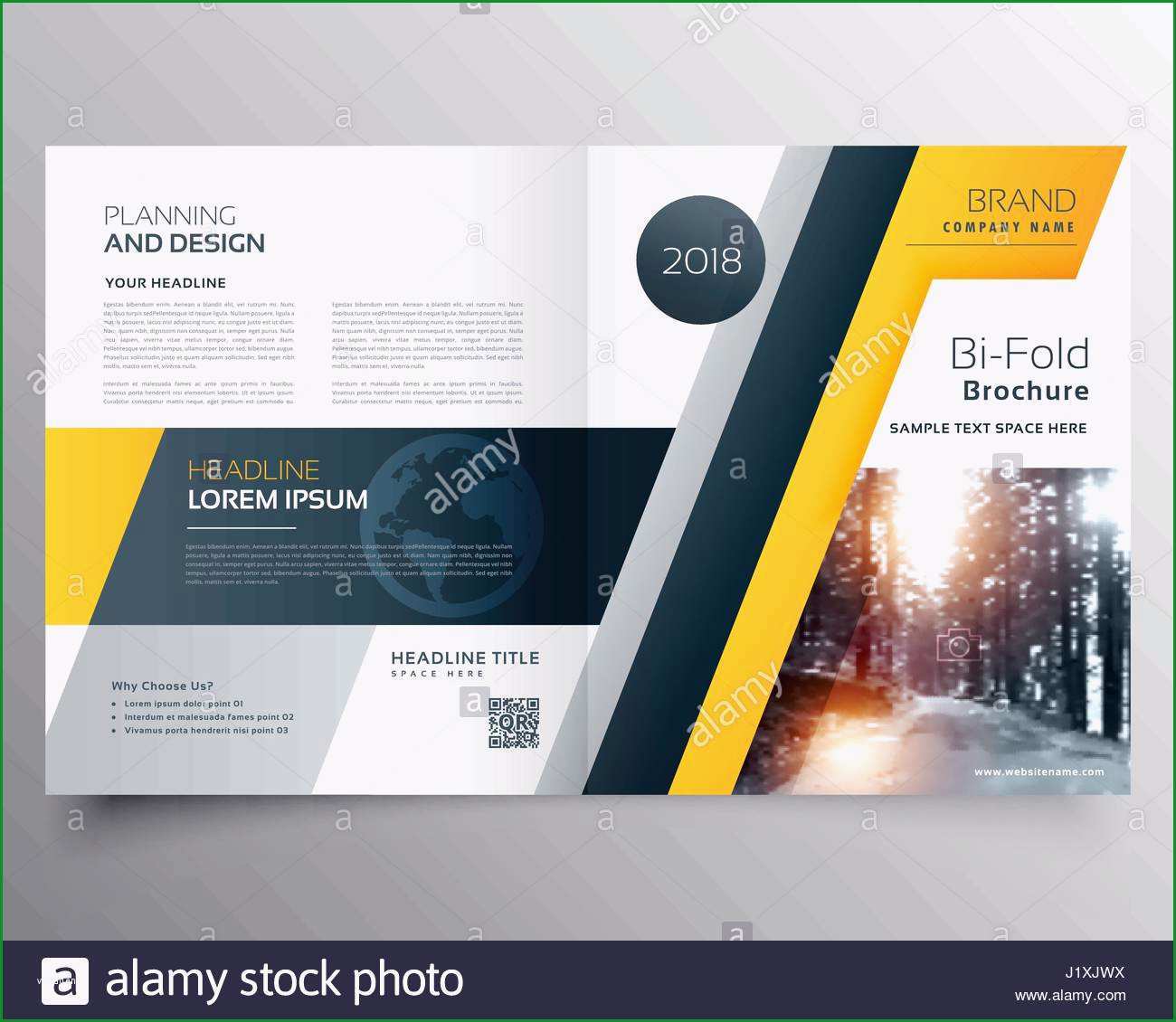 stylish magazine cover page template