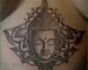 Unglaublich Tattoovorlage Dotwork Buddha