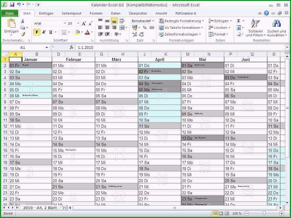 terminplaner excel vorlage kostenlos bewundernswert jahreskalender fur excel chip