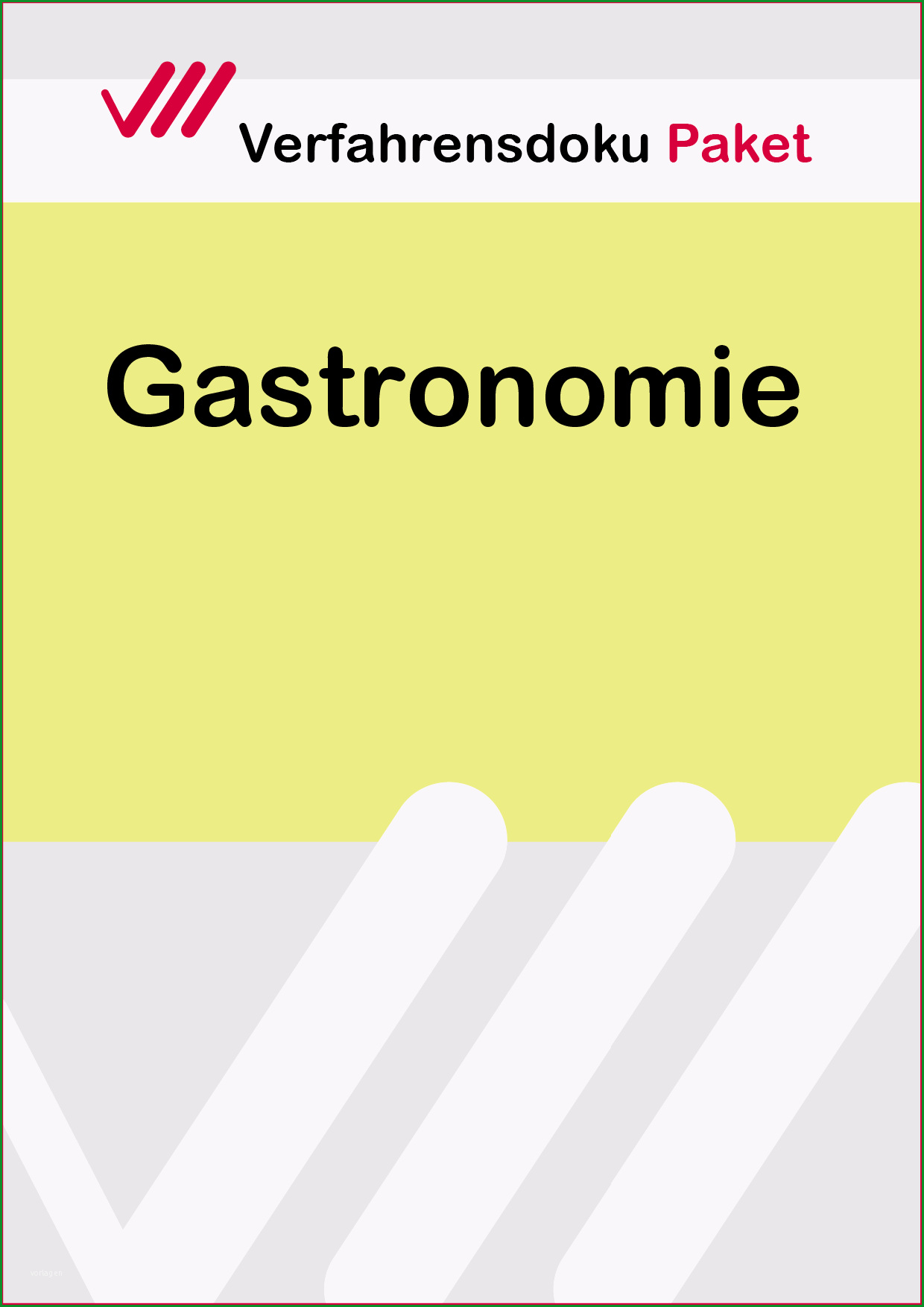 verfahrensdokumentation gastronomie