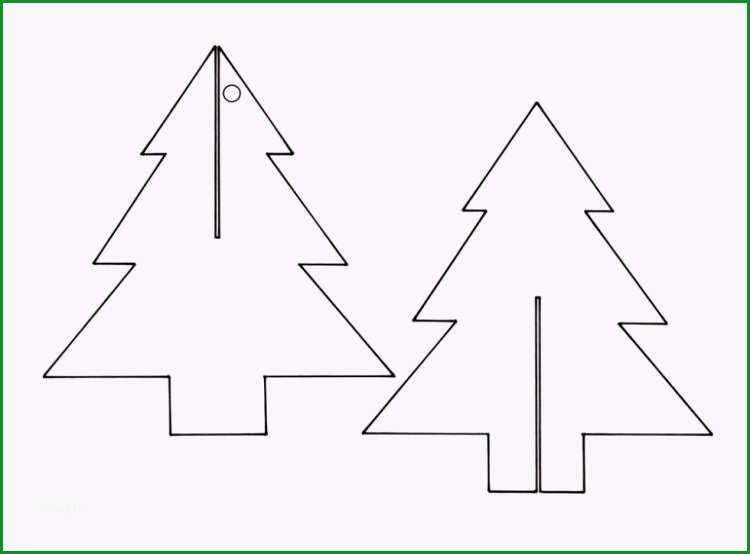 18 atemberaubend Holz Tannenbaum Vorlage Für 2019 3