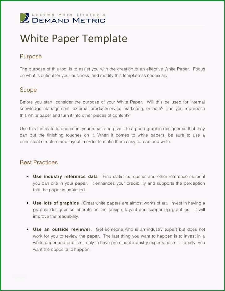 white paper template