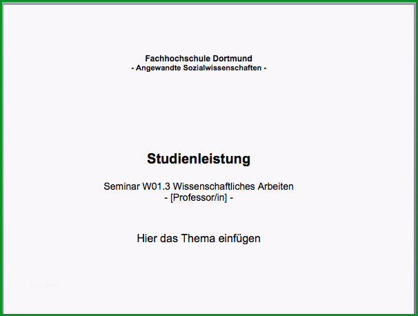word deckblatt und zusammenfassung fuer stu nleistung