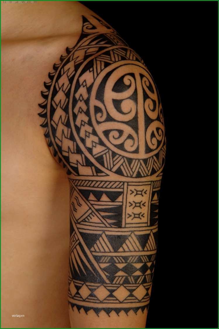 оberarm tattoo manner tribal motive