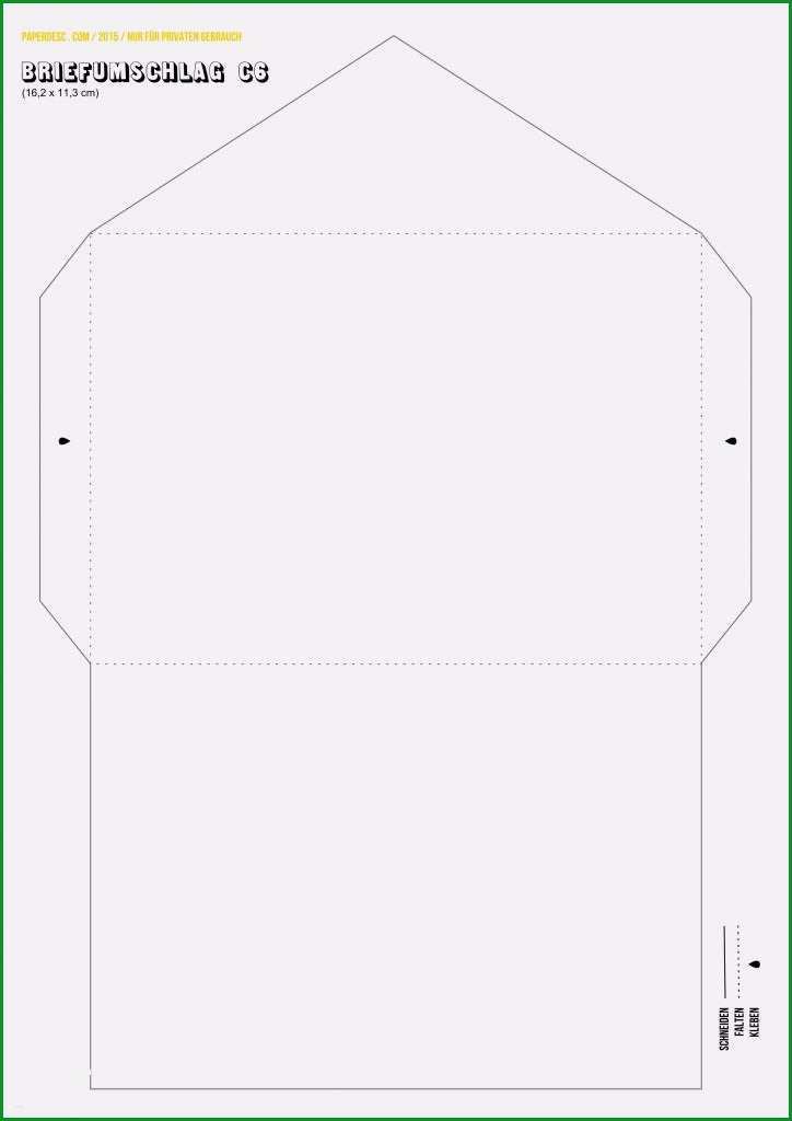 briefumschlag vorlage pdf