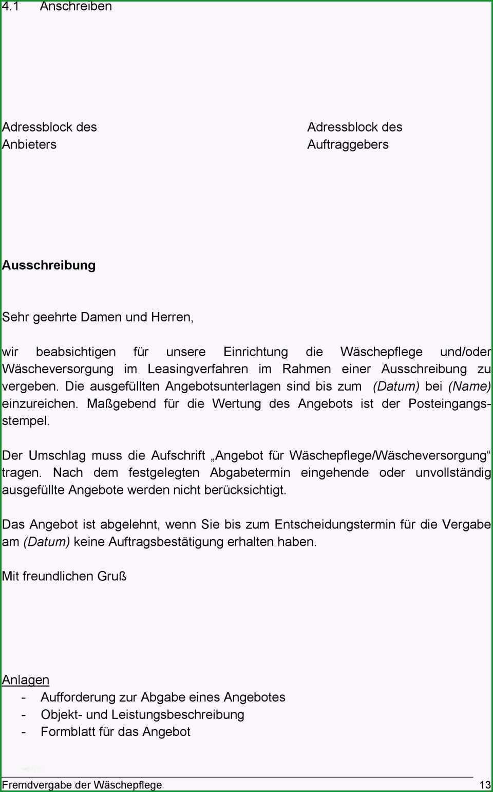 ausschreibung vorlage excel cool erfreut angebot umschlag vorlage fotos beispiel