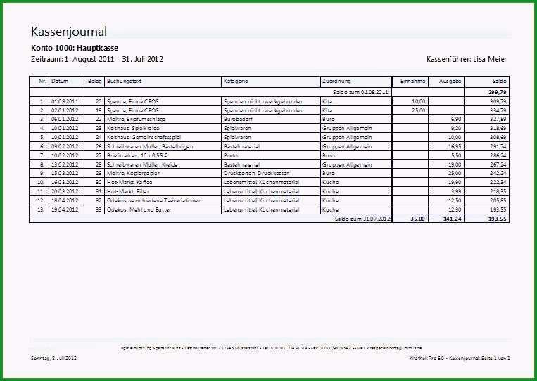 datev kassenbuch vorlage pdf angenehme buchungsliste datev vorlage elegant kassenbuch kitathek