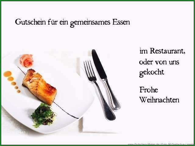 restaurant gutschein vorlage