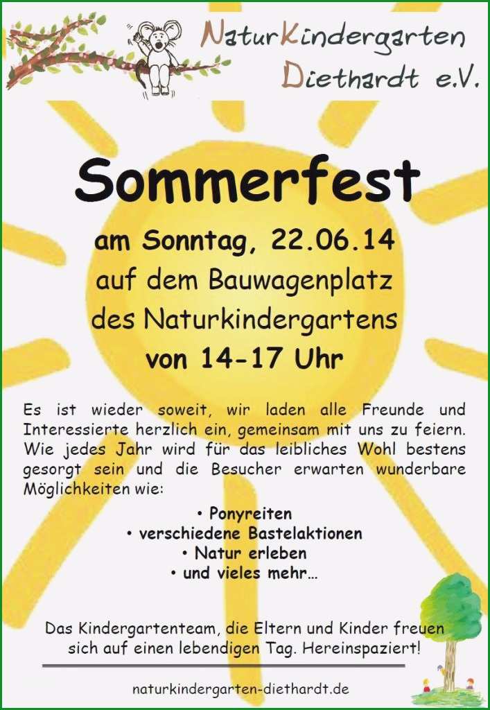 einladung sommerfest vorlage