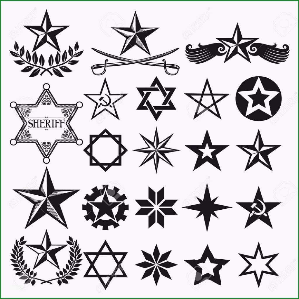 Unvergesslich Einzigartige Tattoo Sterne Vorlagen Ganzes Sterne Tattoo