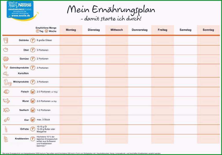 erna¤hrungsplan vorlage elegant ernahrung erfolgreich umstellen ernahrungstagebuch und