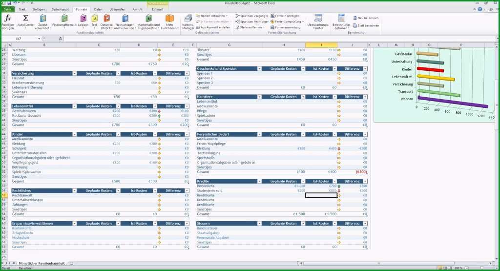 finanzplan vorlage excel