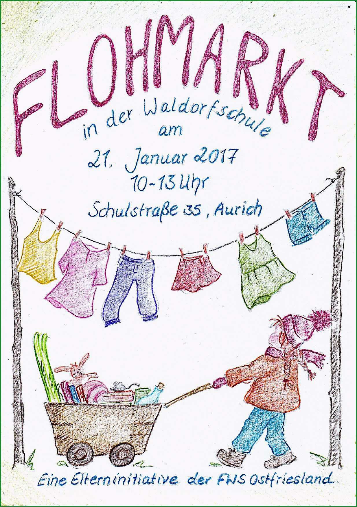 flohmarkt in der waldorfschule