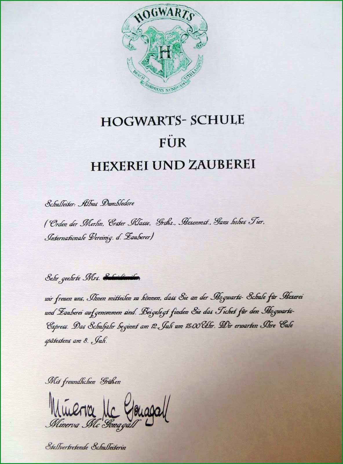 harry potter gutschein vorlage beste praferenz hogwarts brief vorlage ae36