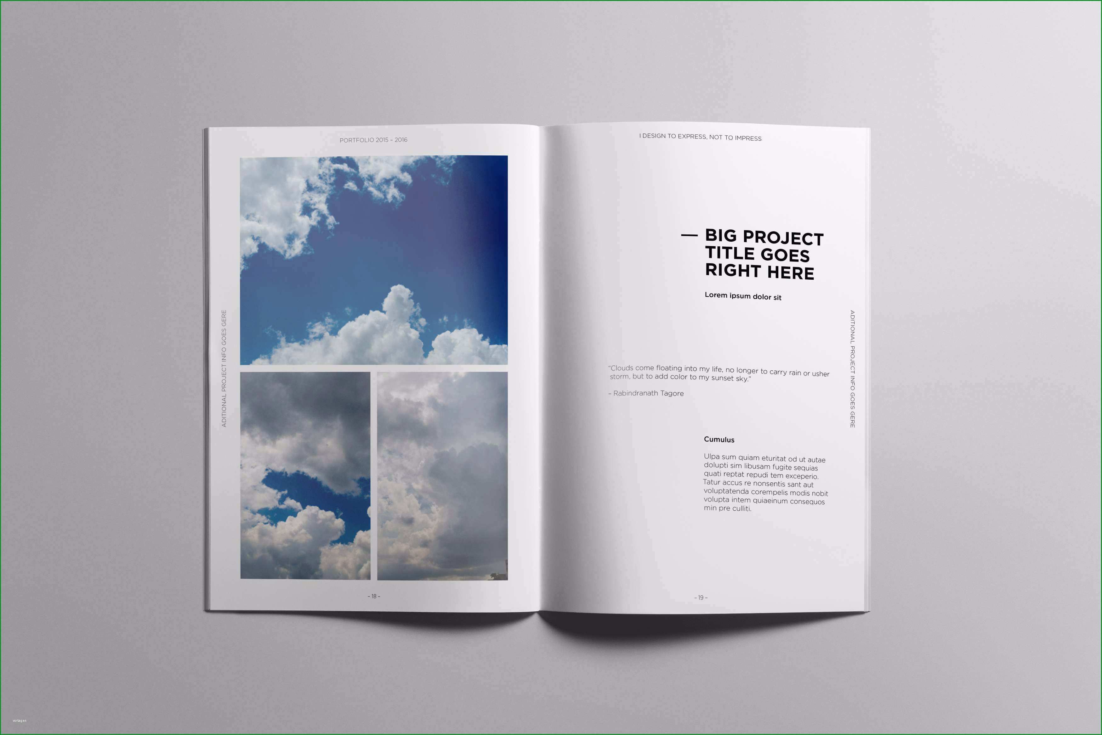 ebook layout template indesign