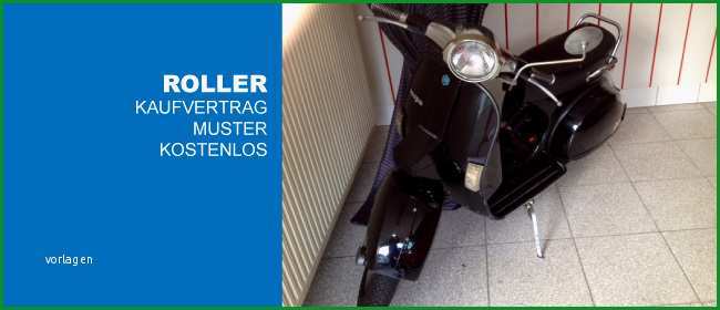 kostenlos als word kaufvertrag roller