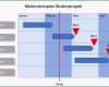 Unvergesslich Meilensteinplan Vorlage Excel &amp; Powerpoint