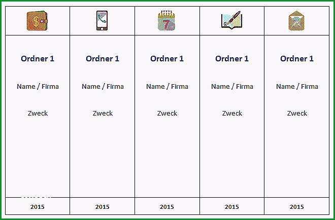 ordnerrucken vorlage der beste 5 ordnerrucken vorlage excel