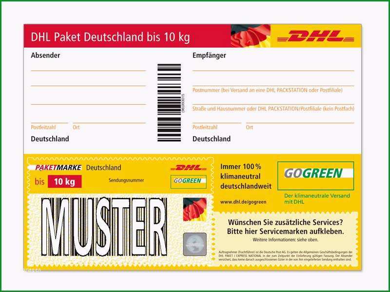 paket beschriften so geht s fuer dhl hermes und co