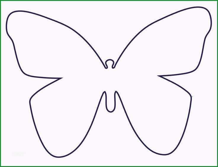 Schmetterling Vorlage: 15 Kreationen 2019 1