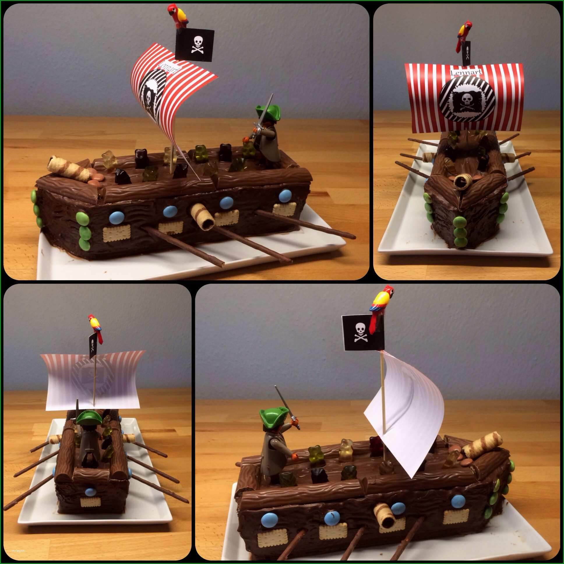 Unvergesslich Piratenschiff Zum Geburtstag ? Piratenkuchen