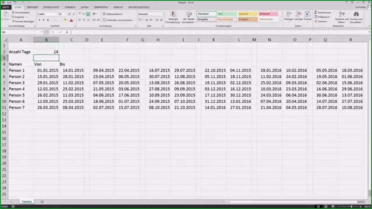 putzplan treppenhaus vorlage excel