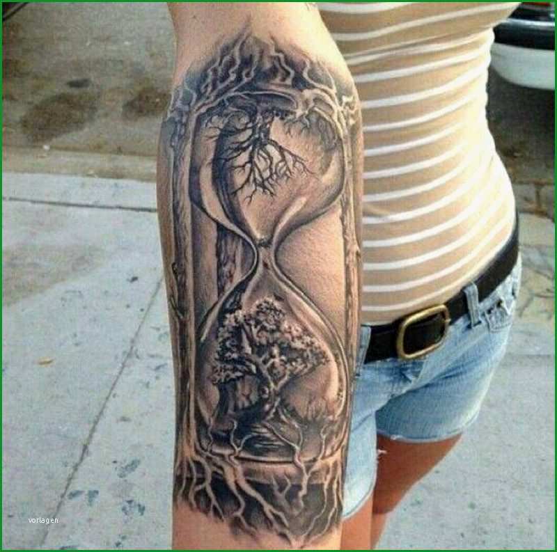 sanduhr tattoo