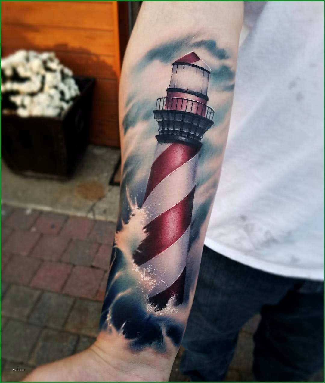 Bemerkenswert Leuchtturm Tattoo Vorlage Sie Kennen Müssen