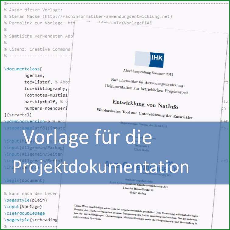 technische dokumentation vorlage word