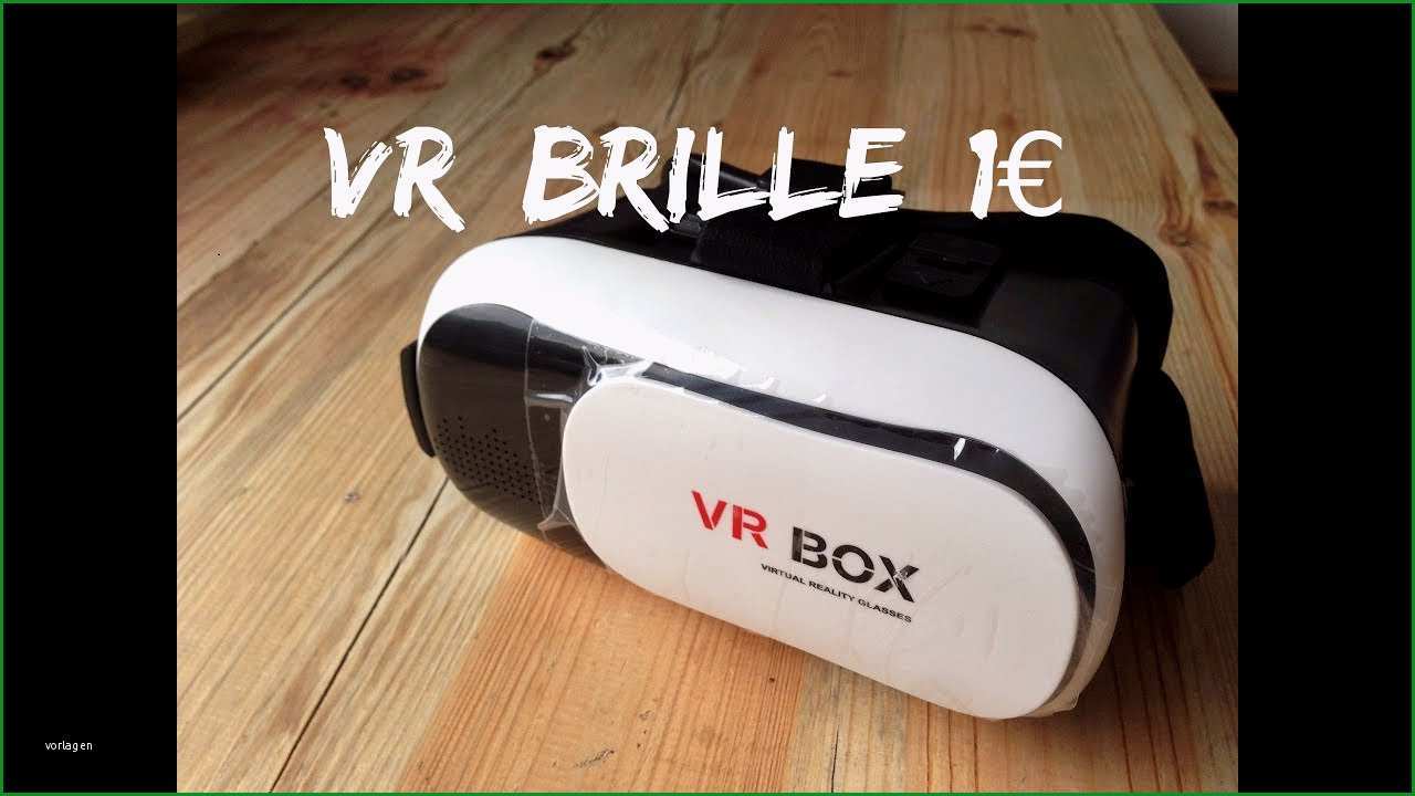 vr brille vorlage