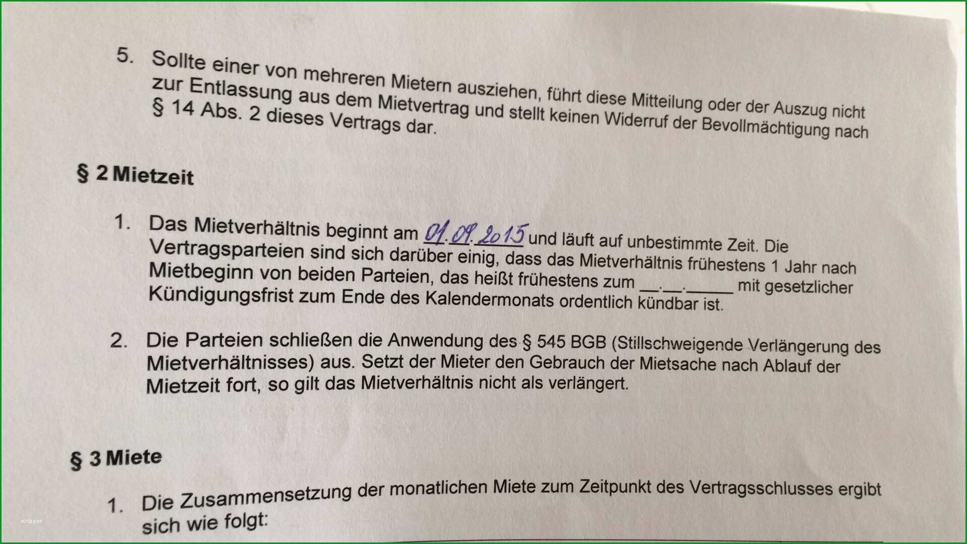 wann kann ich das mietverhaeltnis kuendigen