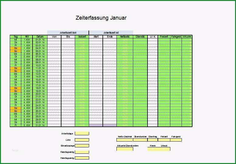 zeiterfassung excel vorlage sus excel arbeitszeitnachweis vorlagen 2014 fice lernen